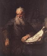 REMBRANDT Harmenszoon van Rijn Apostle Paul oil painting